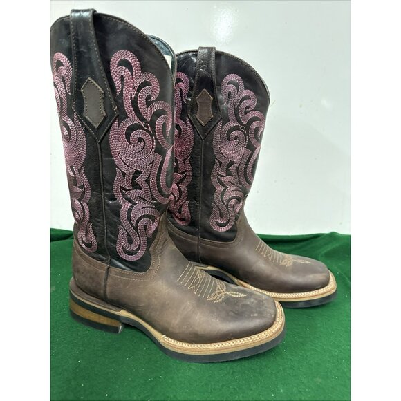 Ferrini Italia Leather Western Boots, New In Box, Never Worn, Size 8 - Picture 2 of 16